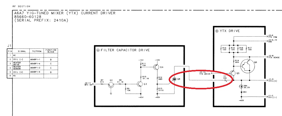 Line Spurs on the HP8566B Spectrum Analyser